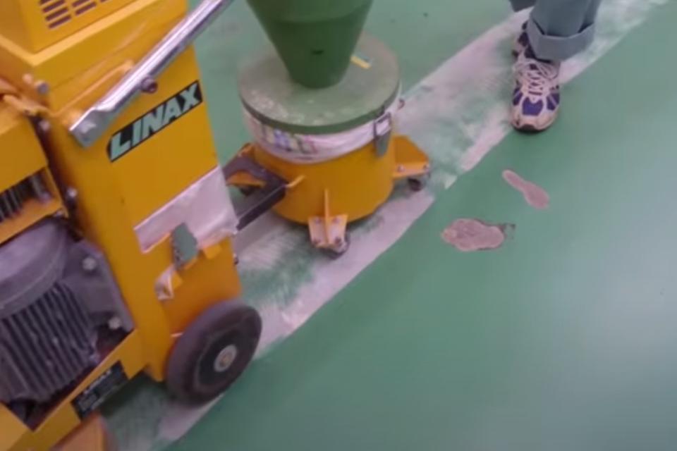 薄膜塗床研磨の画像