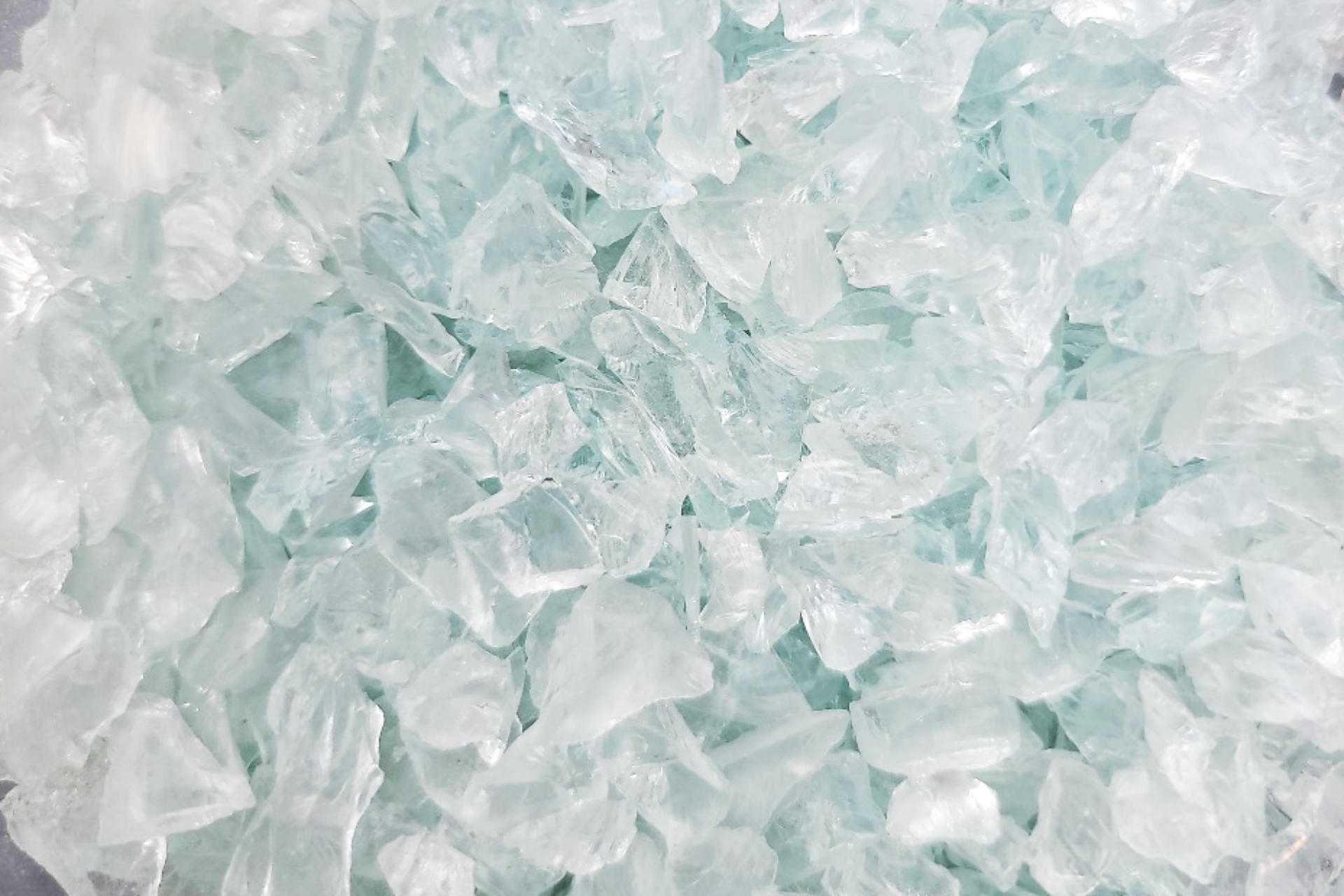Crushed Glass アクアグリーンの画像