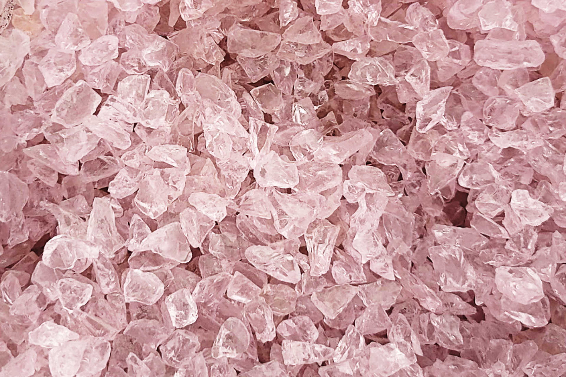 Crushed Glass クリアピンクの画像