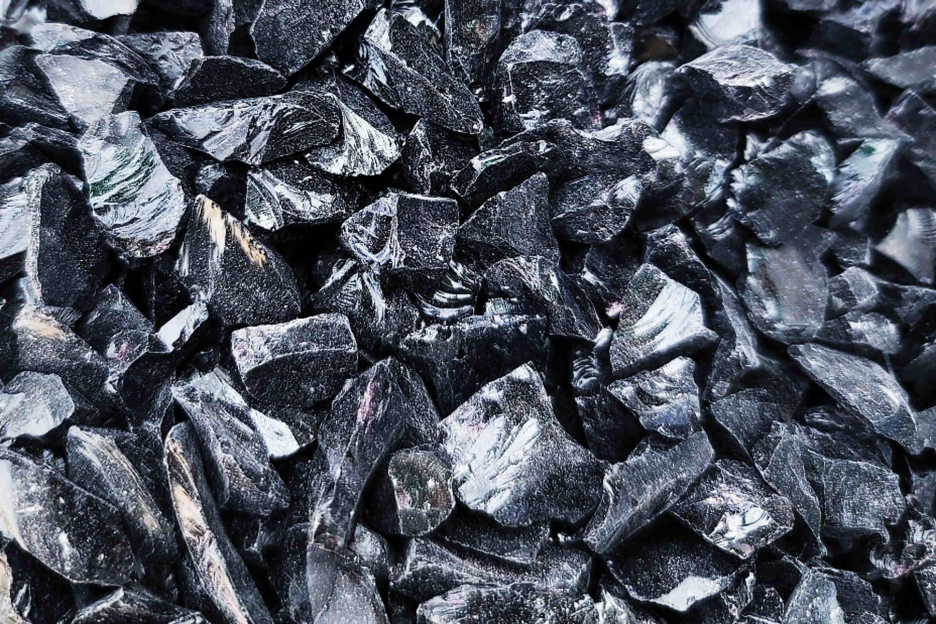Crushed Glass 黒の画像