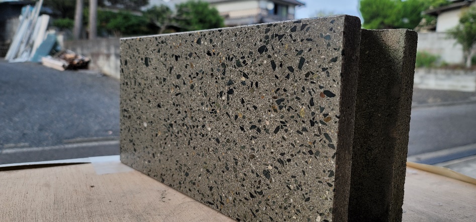 テラゾーブロックの画像